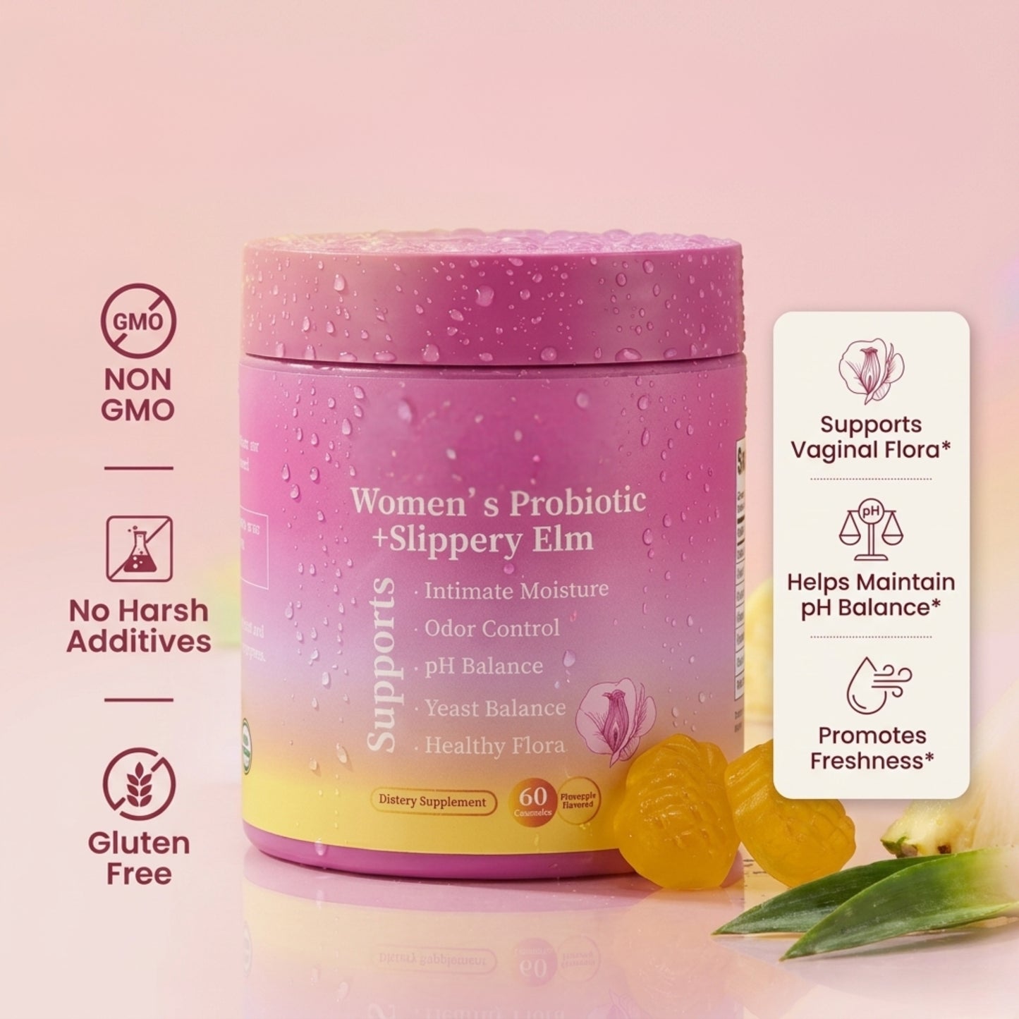 Women's Probiotic + Slippery Elm