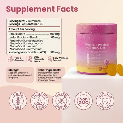 Women's Probiotic + Slippery Elm