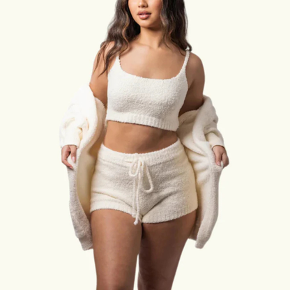 Flary™ Fluffy 3-Piece Pajama Set