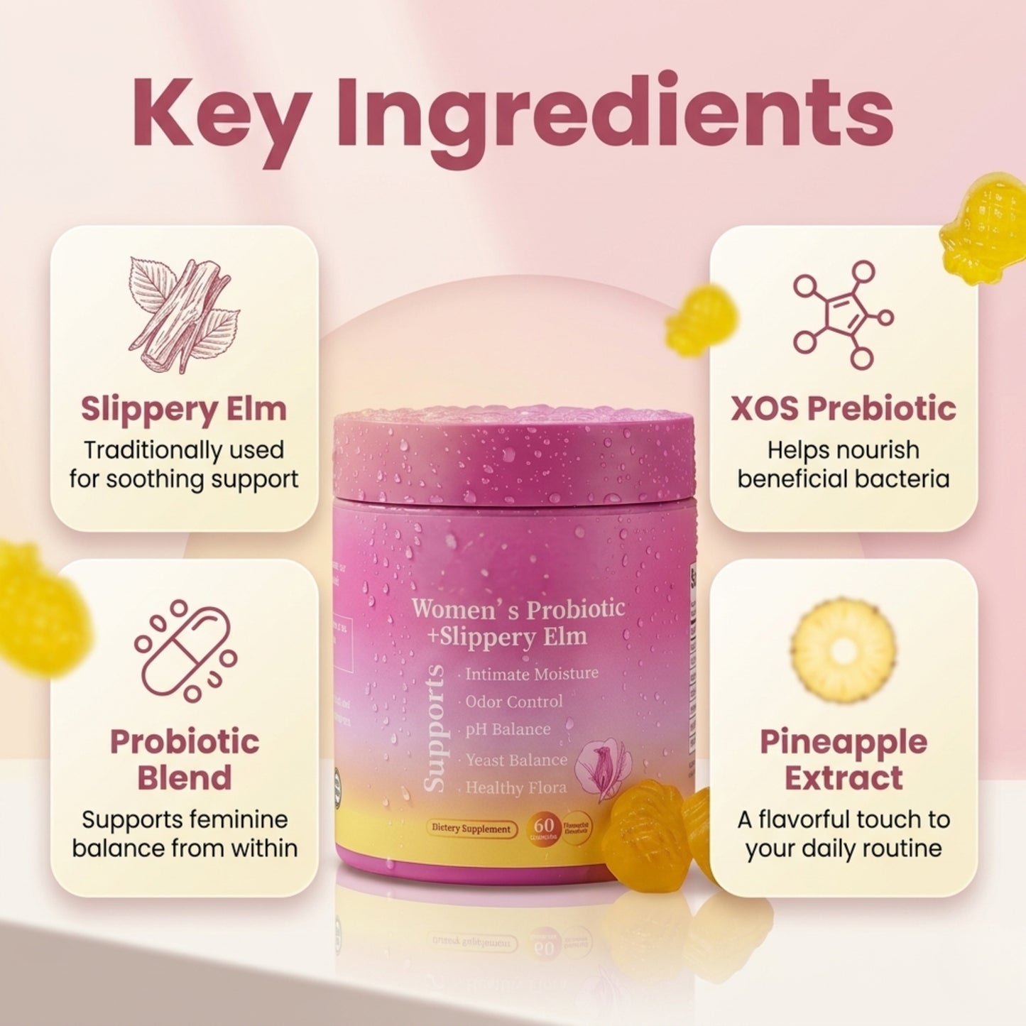 Women's Probiotic + Slippery Elm