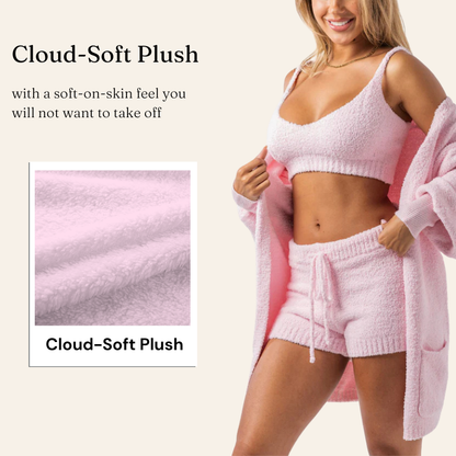 Flary™ Fluffy 3-Piece Pajama Set