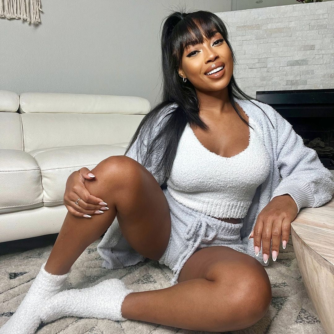 Flary™ Fluffy 3-Piece Pajama Set