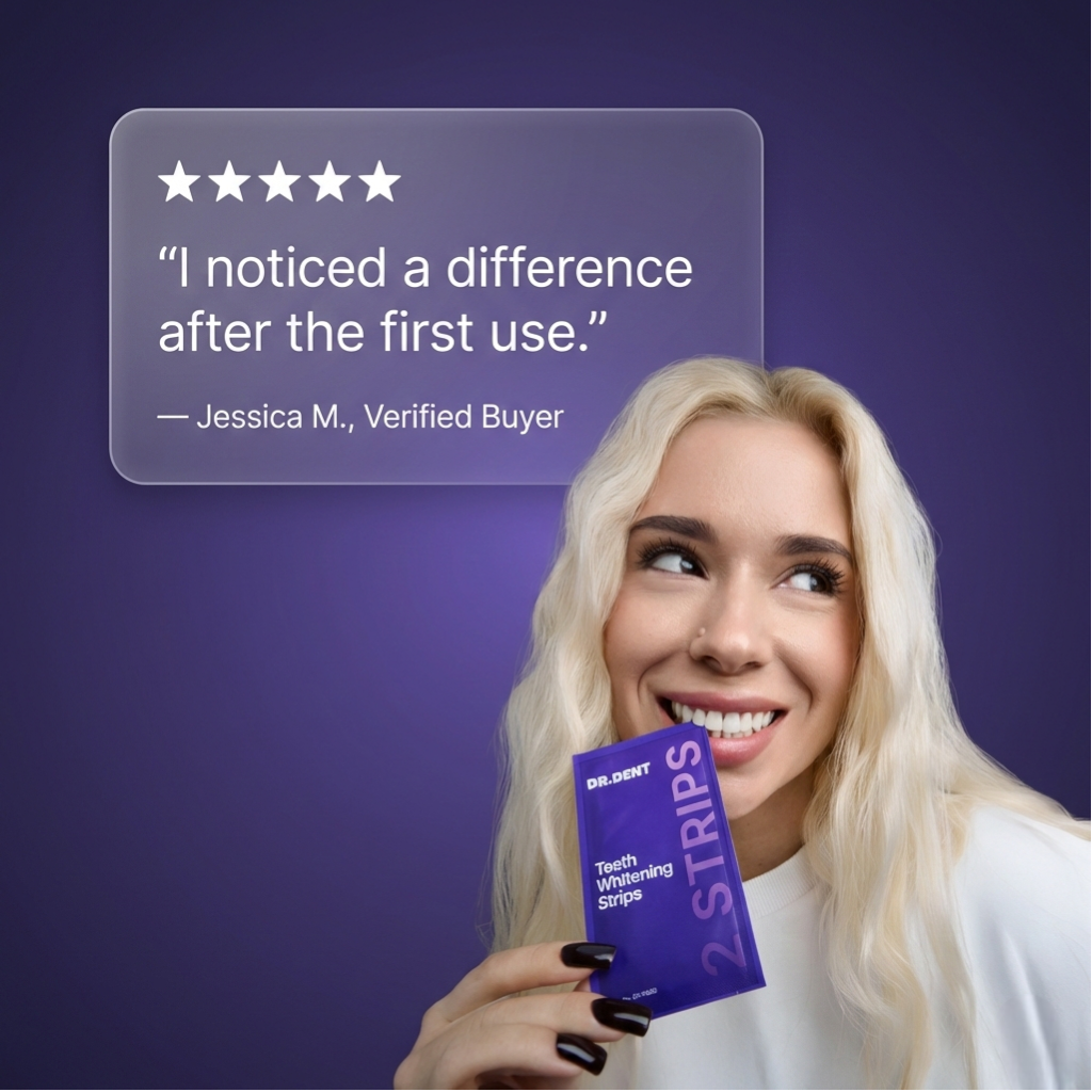 Flary™ Purple Teeth Whitening Strips